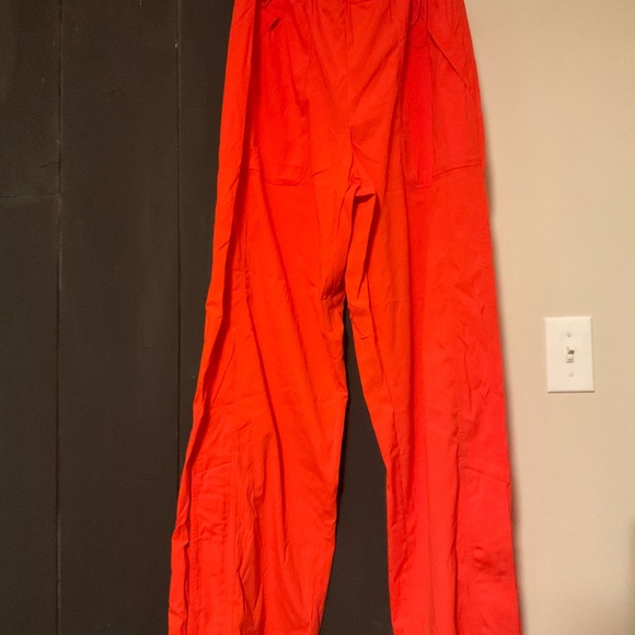 Athleta coral red track pant In size 12 - Picture 2 of 5